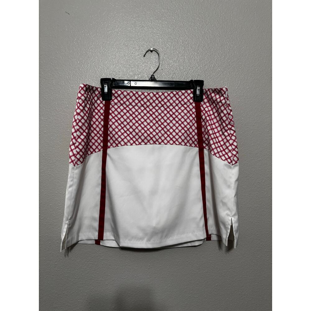 LADY HAGEN Pink and White Golf Skort Size 12